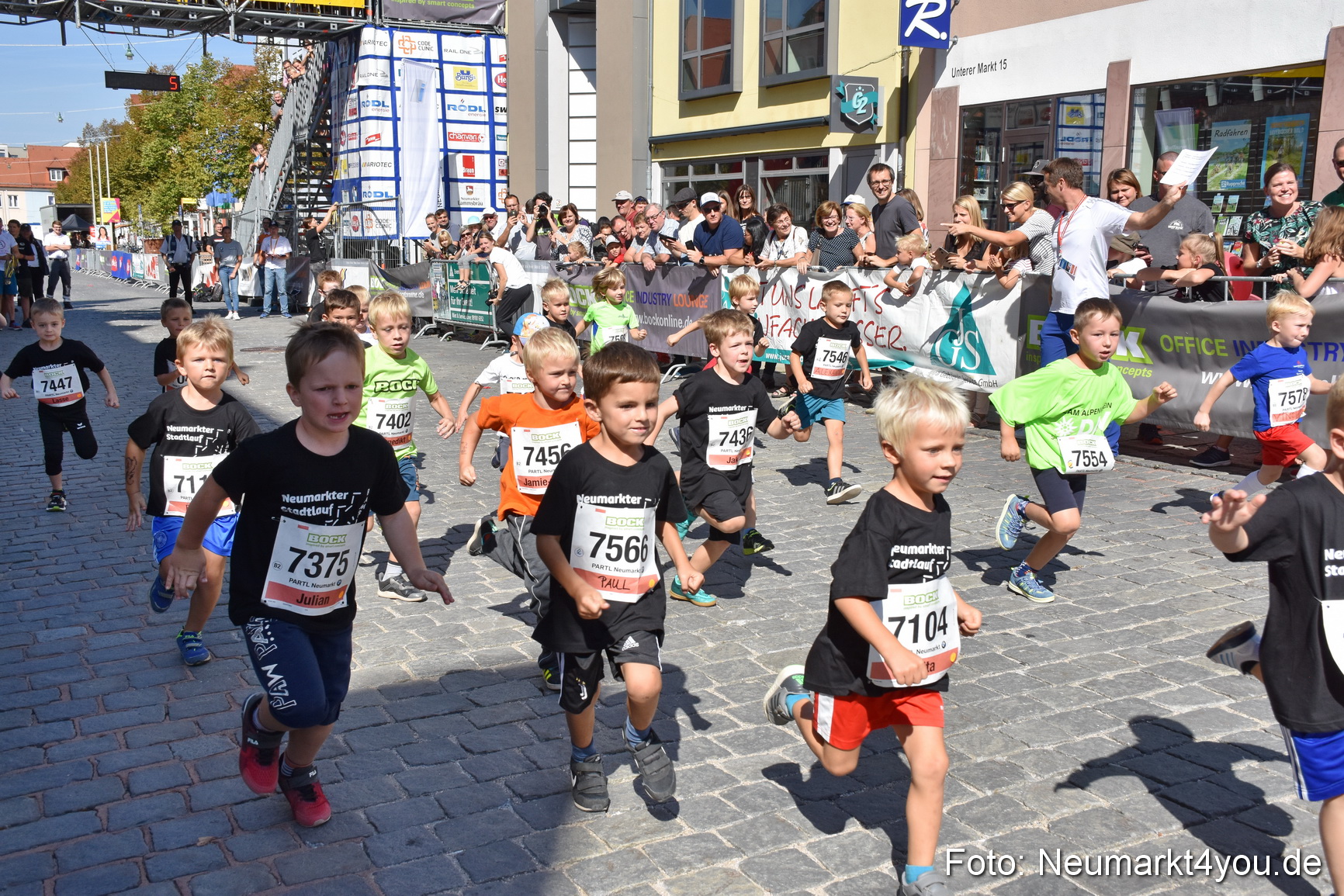 Bambinilaeufe Stadtlauf Neumarkt 2018 0049